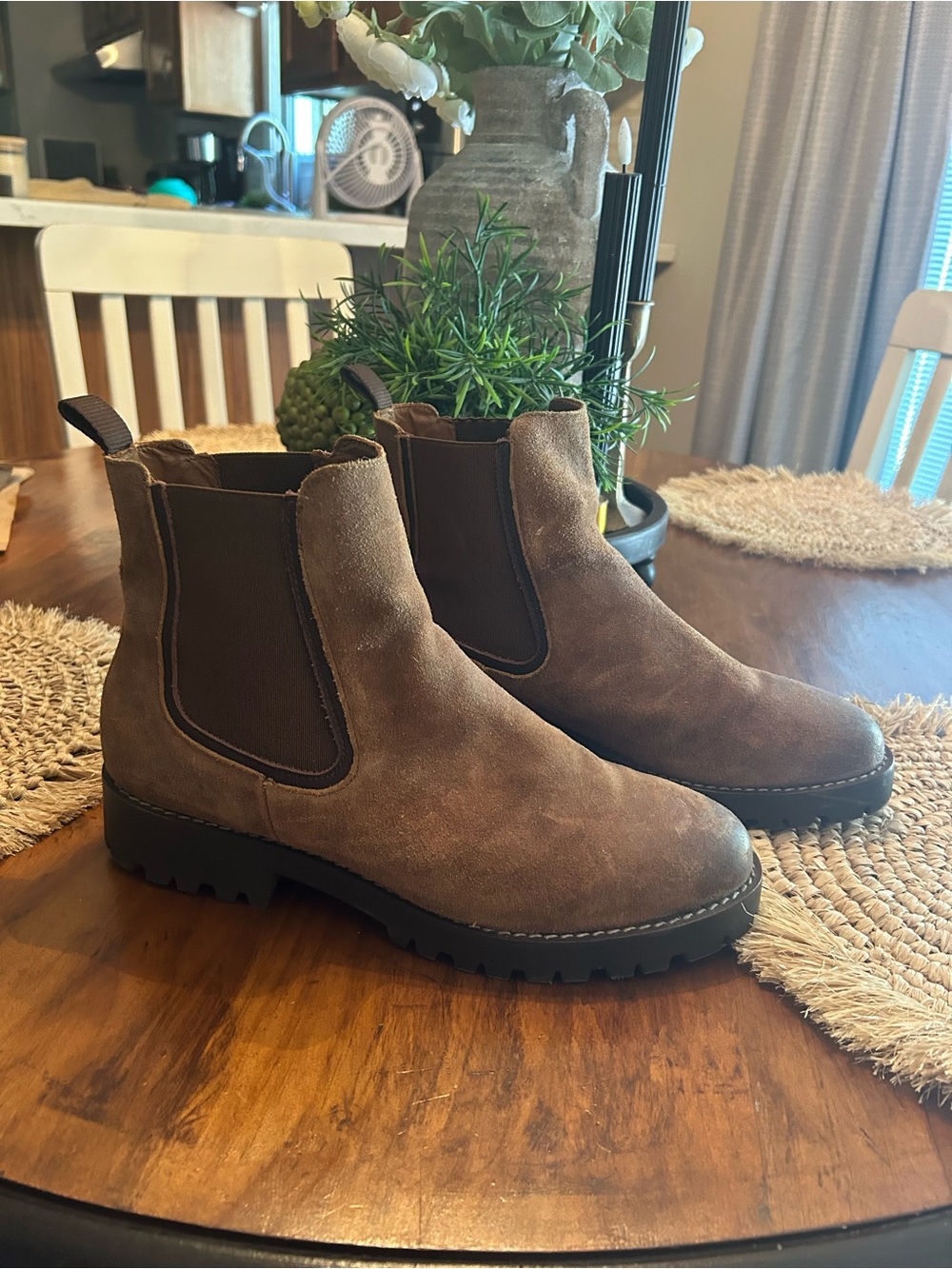 Thursday Boot Co. Duchess. Brown Chelsea Ankle Boots